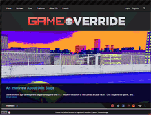 Tablet Screenshot of gameoverride.com